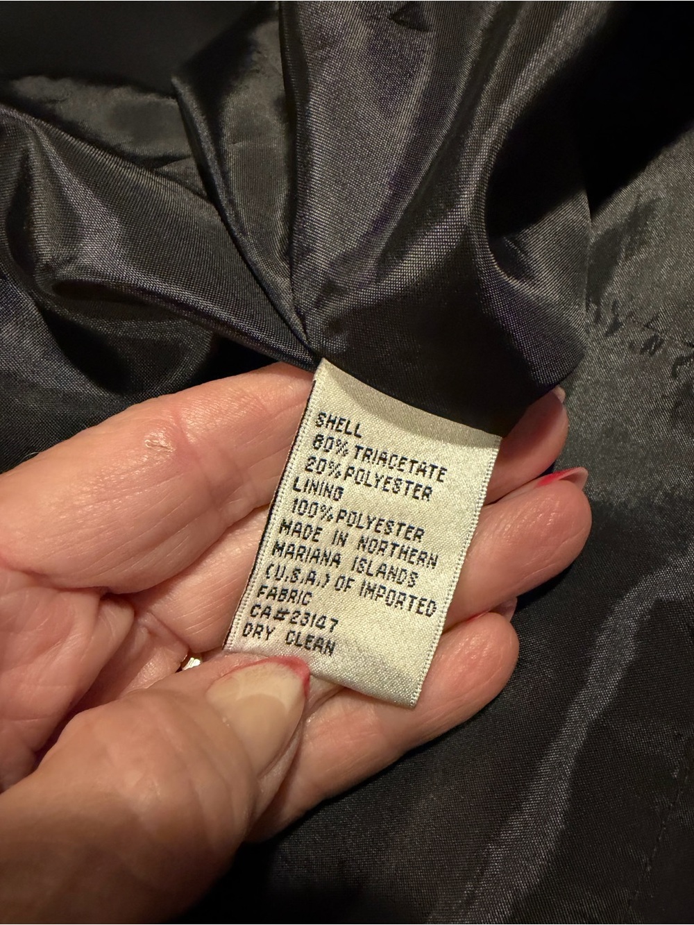 Talbots Black Short-Sleeve Shift Dress - Picture 4 of 4